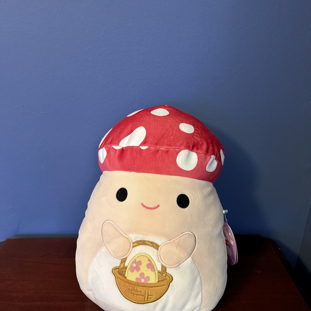 Squishmallow 12 inch Malcolm the Mushroom New with Tags
